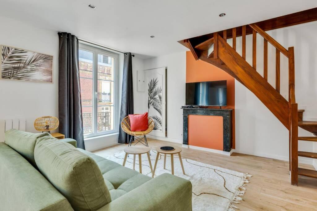 *** Le Refuge Dieppois *** Superbe Duplex Coeur De Ville Dieppe Exterior foto